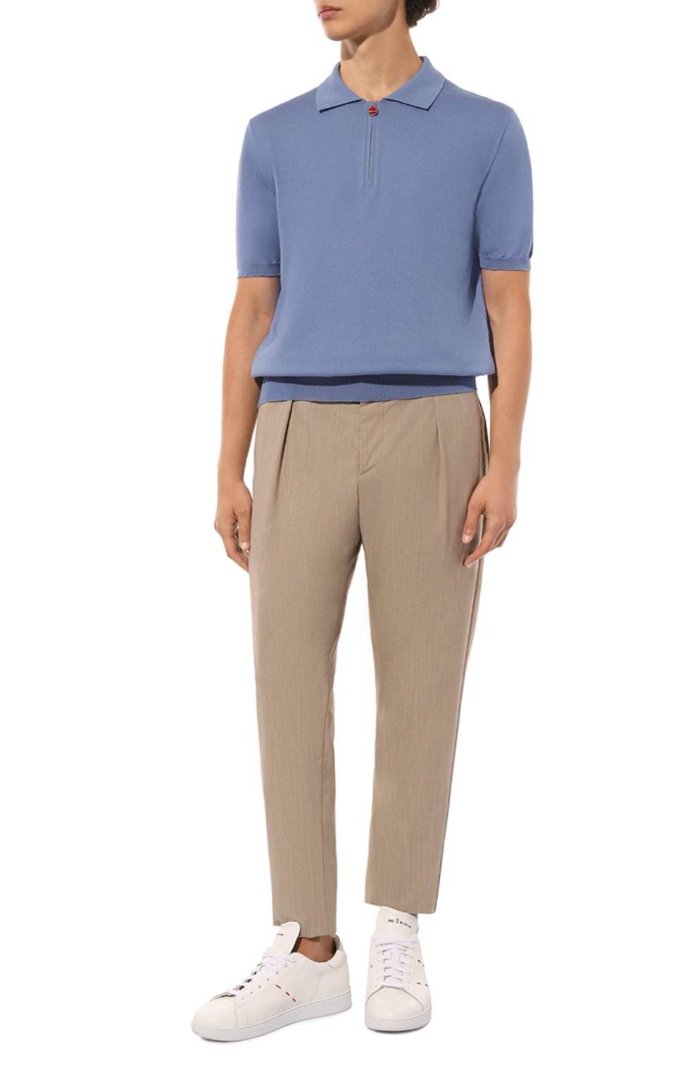 Хлопковое поло KITON, арт. UMKX33ZK2, фото 2