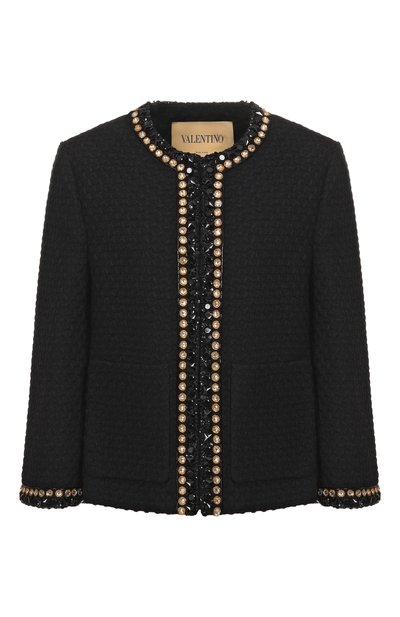 Женский твидовый жакет VALENTINO, арт. 8B3CE3YN/9YG