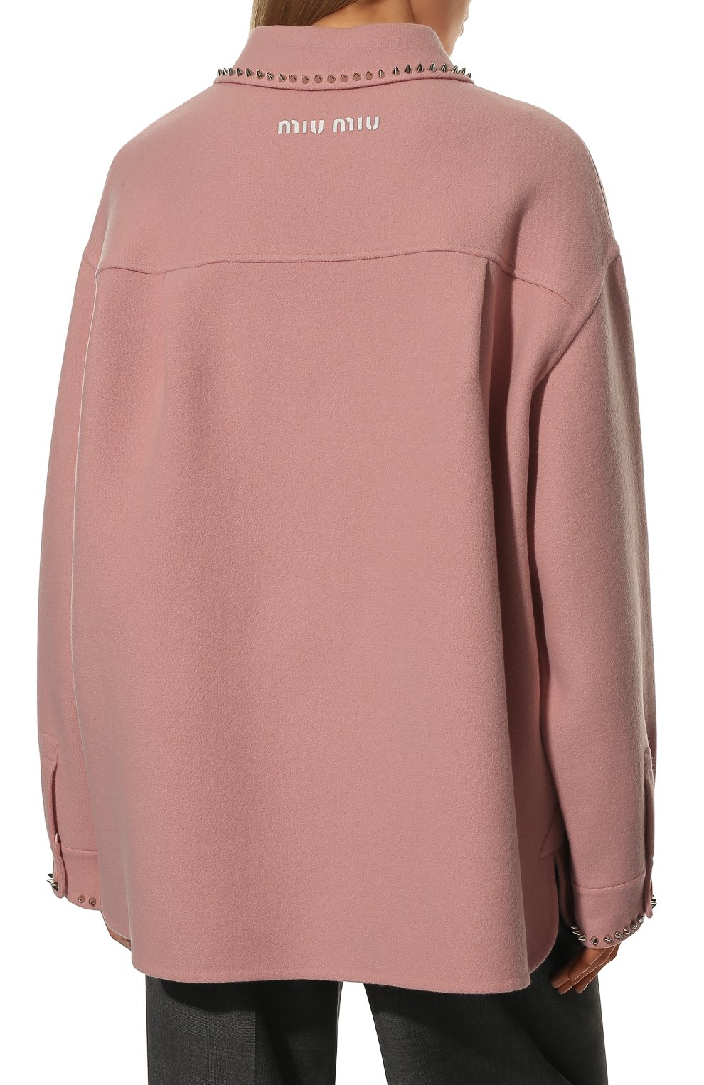 Шерстяная куртка MIU MIU, арт. ML815-1Z75-F0028, фото 4