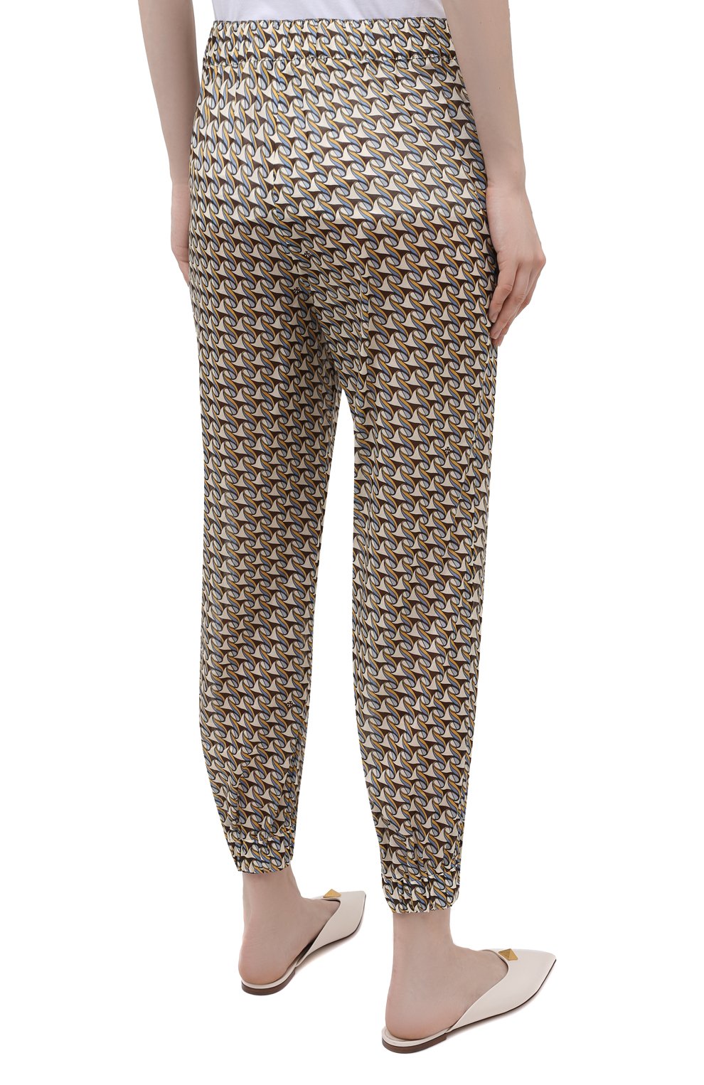Хлопковые джоггеры TORY BURCH, арт. 58302, фото 4