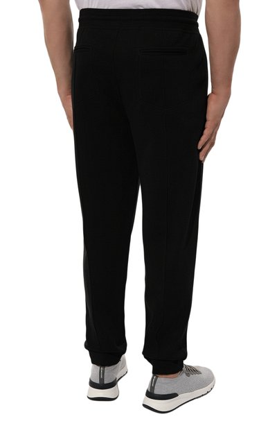 Джоггеры из хлопка и кашемира BRUNELLO CUCINELLI, арт. MM831B2332, фото 4