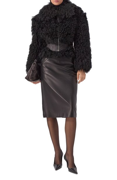 Шуба из овчины BLUMARINE, арт. 4L077A, фото 2