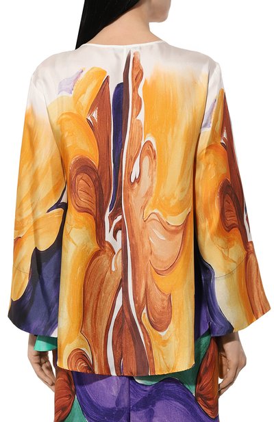 Атласная блузка DOROTHEE SCHUMACHER, арт. 549216, фото 4