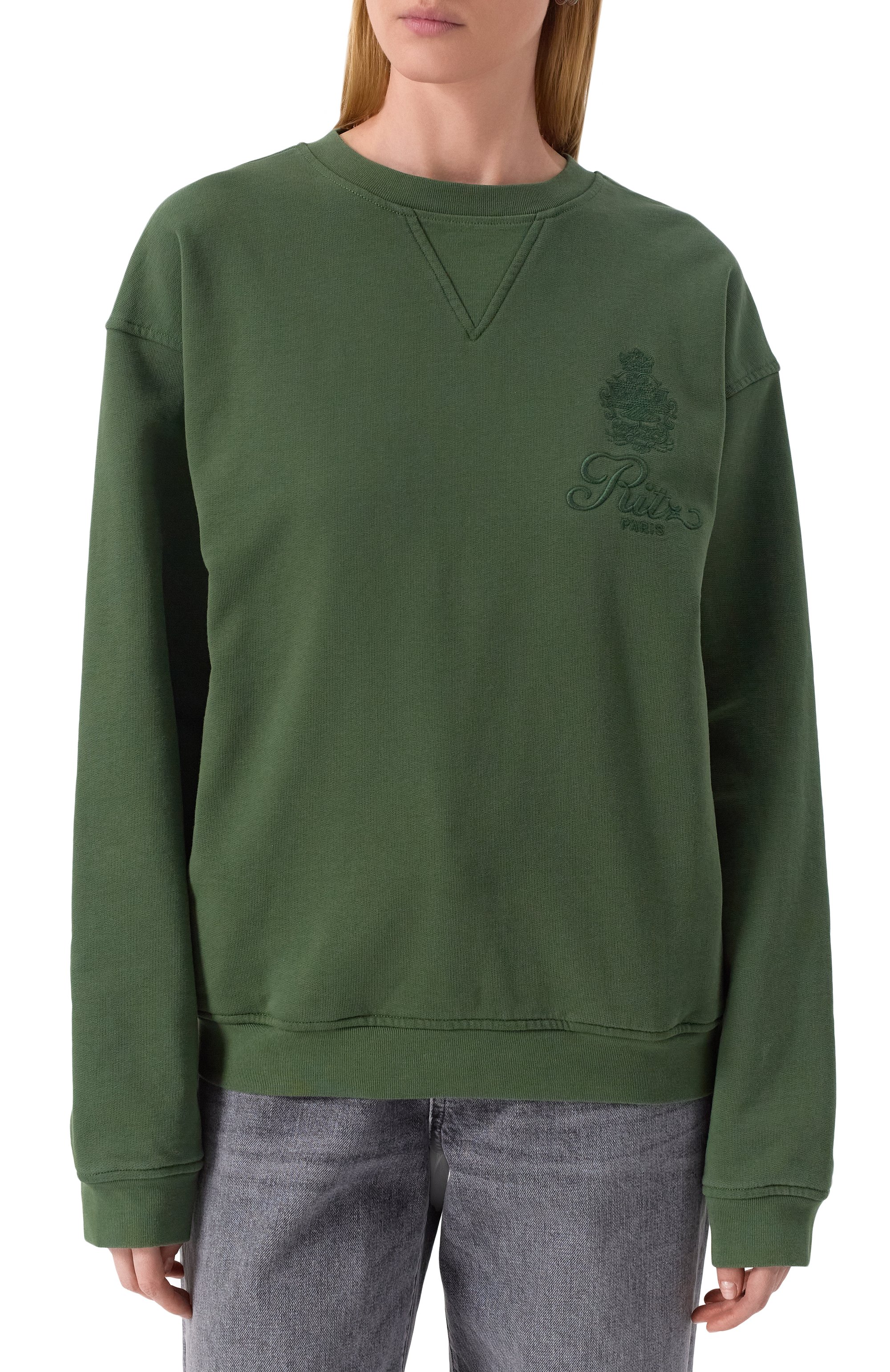 Хлопковый свитшот frame x ritz paris FRAME DENIM, арт. MP25JSS006, фото 3