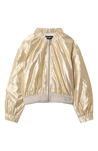 Бомбер KARL LAGERFELD KIDS, арт. Z30484