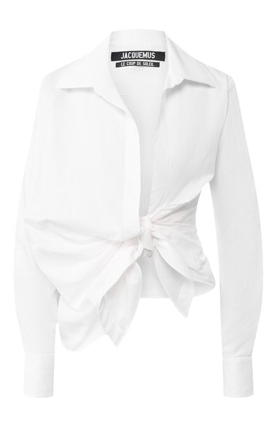 Хлопковая рубашка JACQUEMUS, арт. 201SH09/10110, фото 1