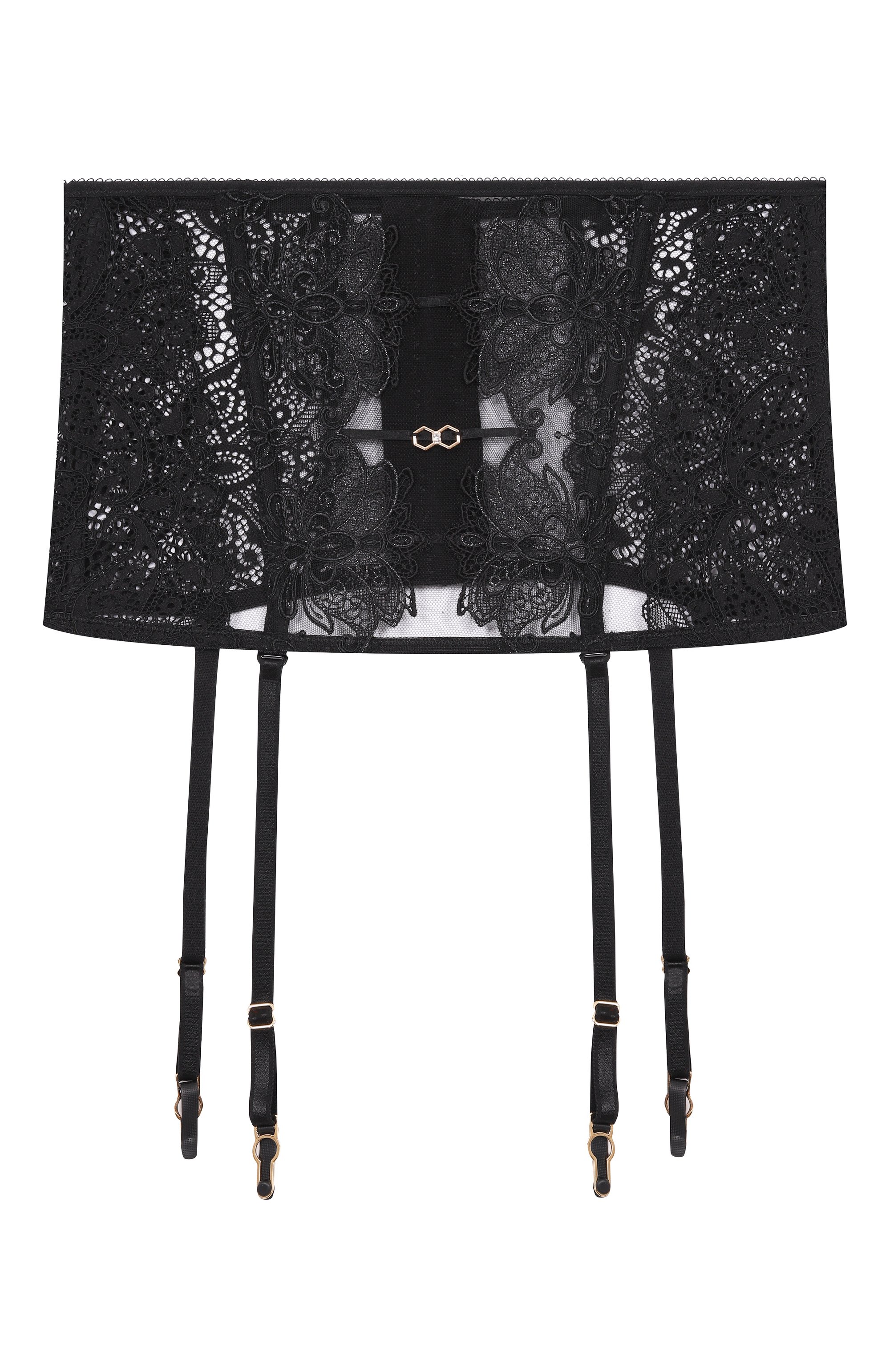 Пояс для чулок LISE CHARMEL черного цвета по цене 31760 руб., арт. ACJ4875, фото 1 Пояс для чулок LISE CHARMEL, арт. ACJ4875, фото 1