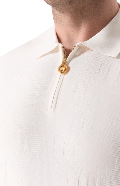 Поло из шелка и хлопка STEFANO RICCI, арт. K818105P31/F26171_001, фото 5