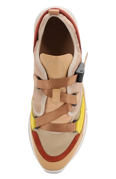 Комбинированные кроссовки sonnie CHLOÉ, арт. CHC18A05118, фото 5