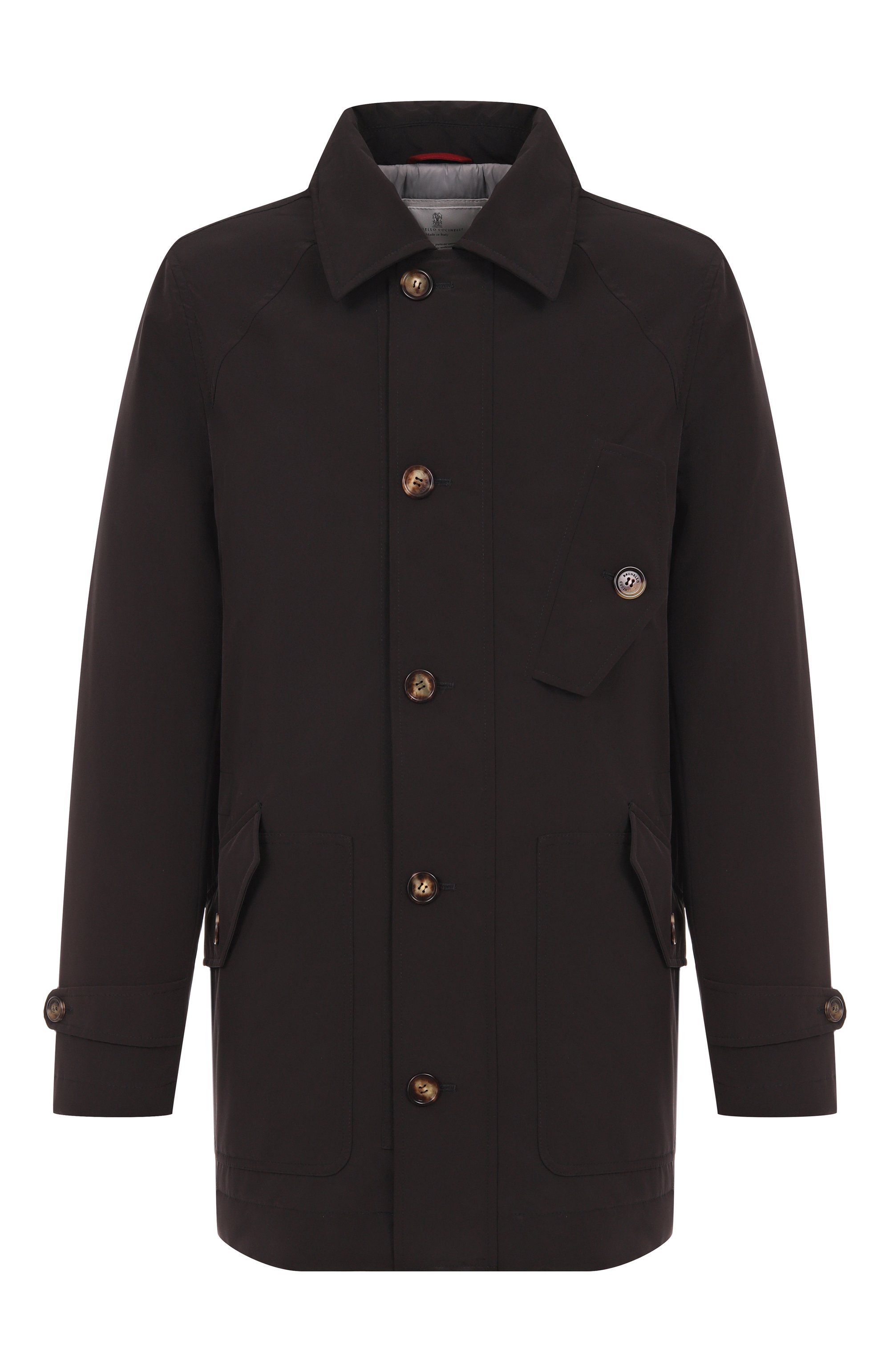 Утепленный плащ BRUNELLO CUCINELLI, арт. MM4796375, фото 1