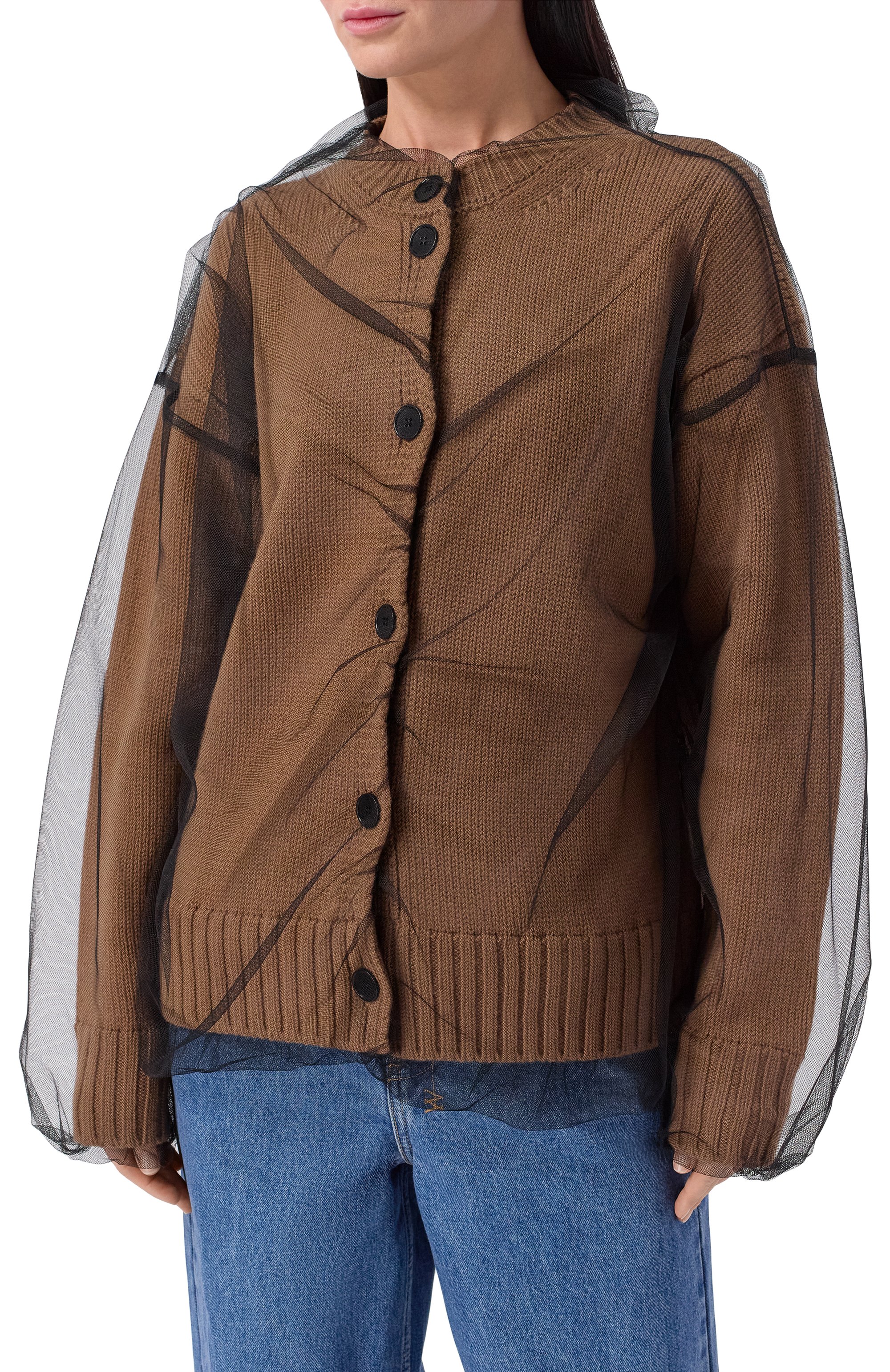 Шерстяной кардиган MSGM, арт. 3942MDM202/257988, фото 3