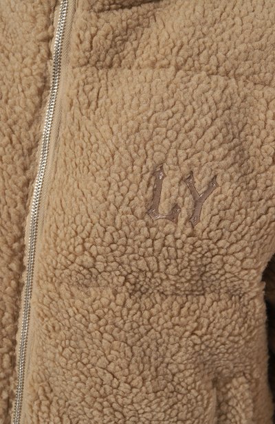 Пуховик LIKE YANA бежевого цвета по цене 9750 руб., арт. L6-64-078-150, фото 5 Пуховик LIKE YANA, арт. L6-64-078-150, фото 5