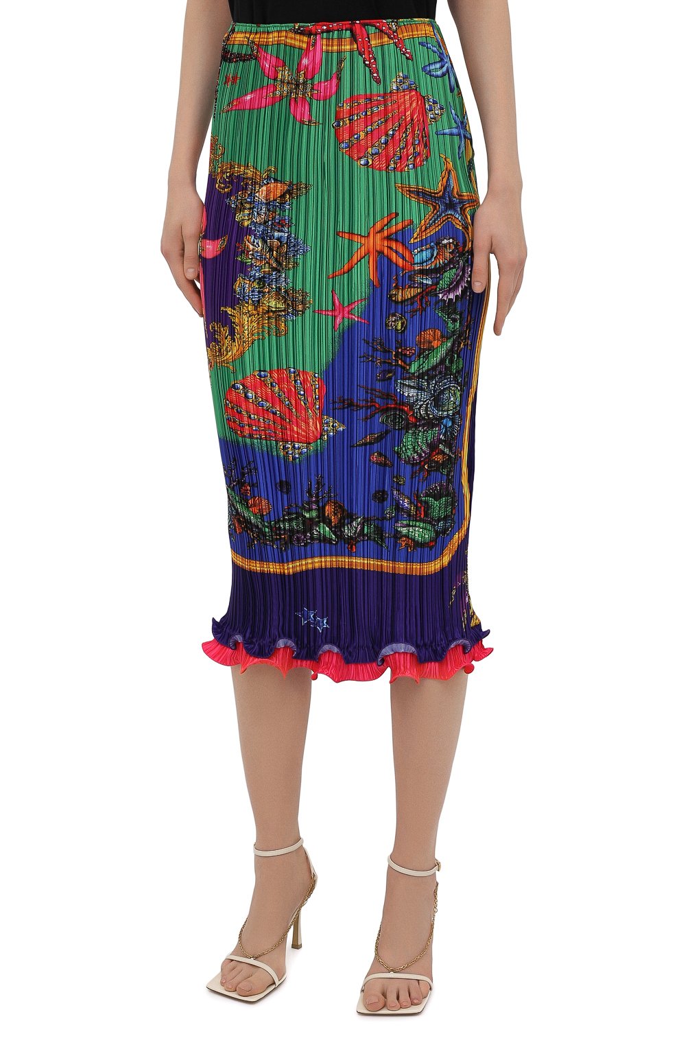 Плиссированная юбка VERSACE, арт. A89193/1F01267, фото 3