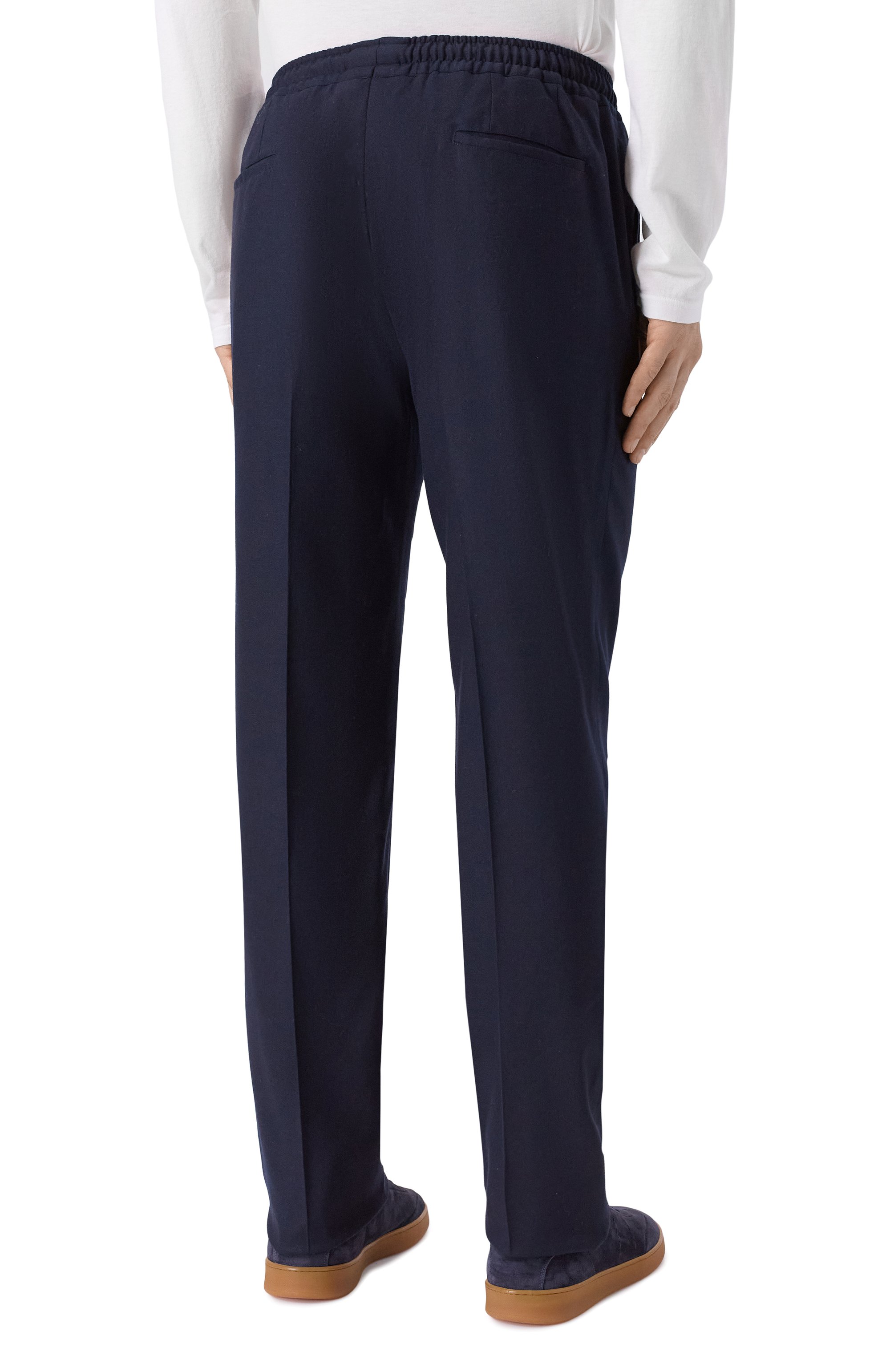 Шерстяные брюки KITON, арт. UPN01K0124G05, фото 4