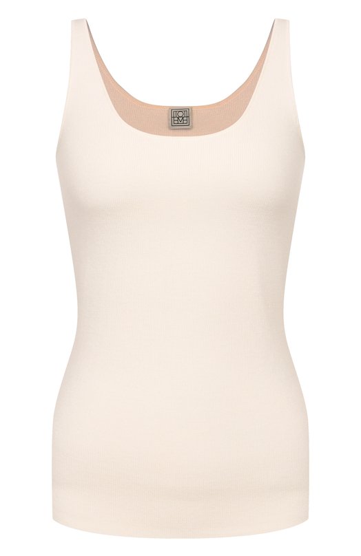 Шерстяной топ TOTEME 261-WRT0504-YA0128 Кремовый 261-WRT0504-YA0128