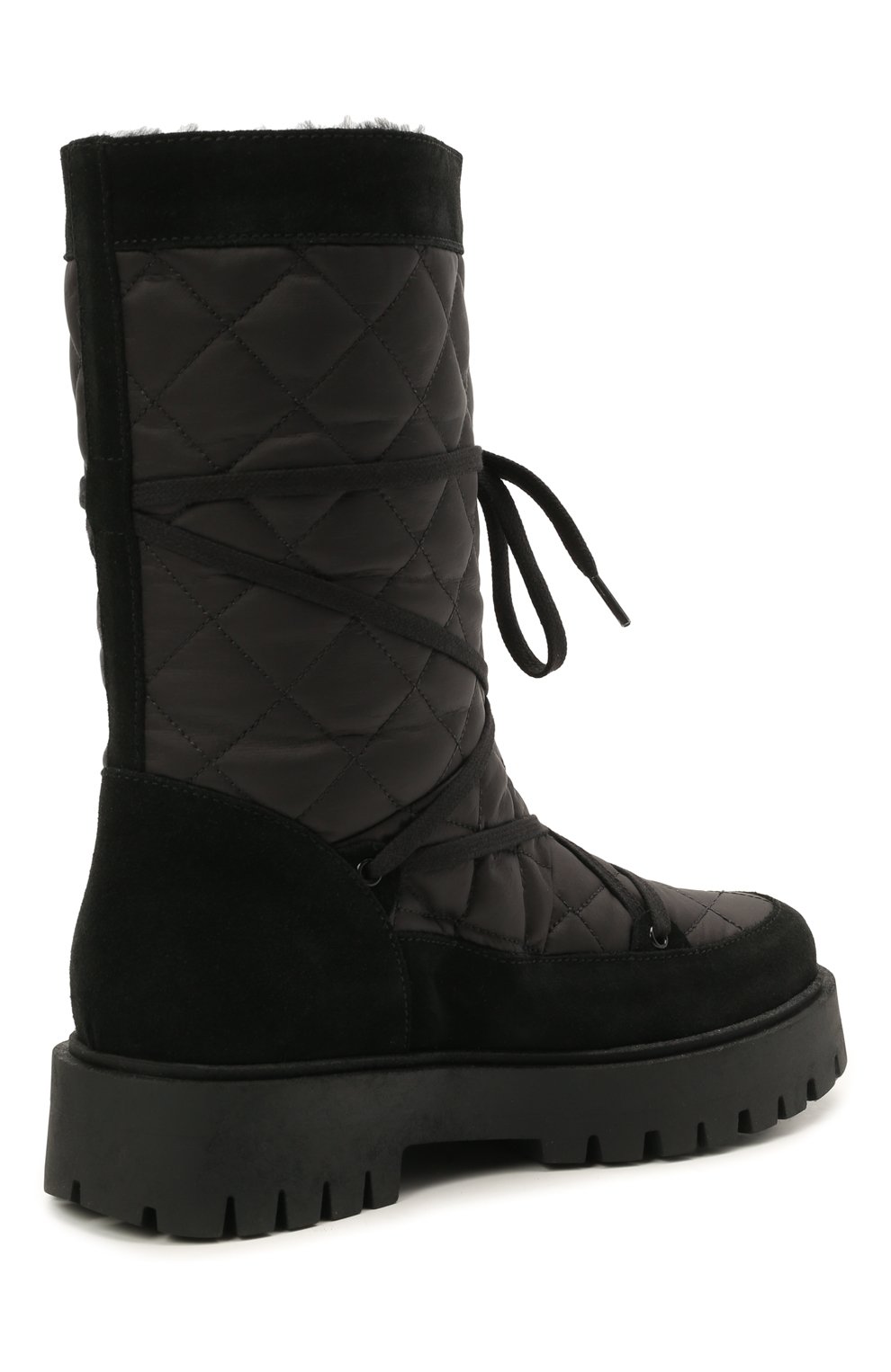 Утепленные сапоги IL GUFO черного цвета по цене 34300 руб., арт. G472/VEL0UR/35-42, фото 3 Утепленные сапоги IL GUFO, арт. G472/VEL0UR/35-42, фото 3