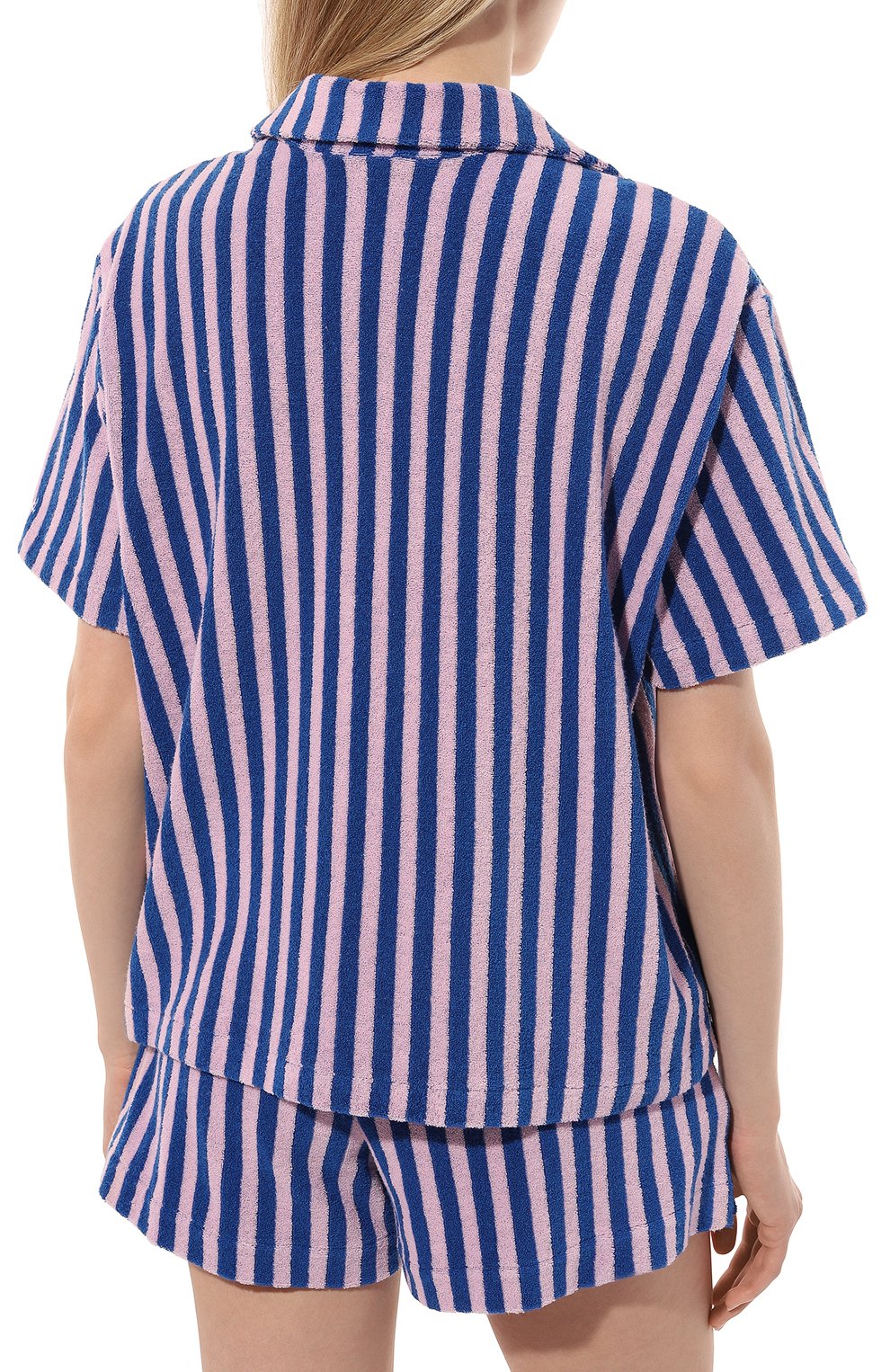 Рубашка MC2 SAINT BARTH сиреневого цвета по цене 16750 руб., арт. SHEILA, фото 4 Рубашка MC2 SAINT BARTH, арт. SHEILA, фото 4