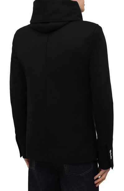 Шерстяной бушлат BALMAIN, арт. WH1UA005/W065, фото 4