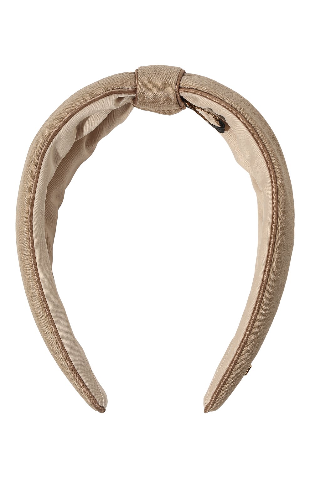 Ободок для волос ALEXANDRE DE PARIS светло-бежевого цвета по цене 26570 руб., арт. TBDA-1T-P22 S2, фото 1 Ободок для волос ALEXANDRE DE PARIS, арт. TBDA-1T-P22 S2, фото 1