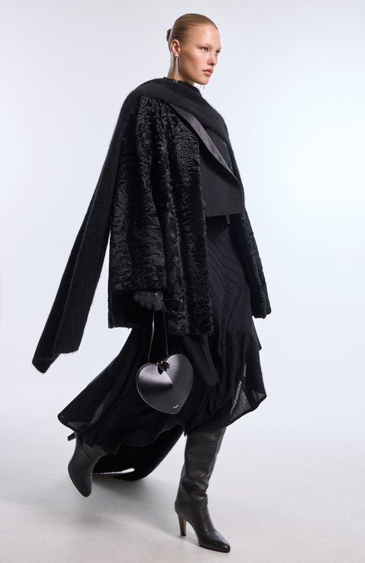 Шерстяной жакет Armarium ARMFWB009/W022 Чёрный  ARMFWB009/W022 Фото 6