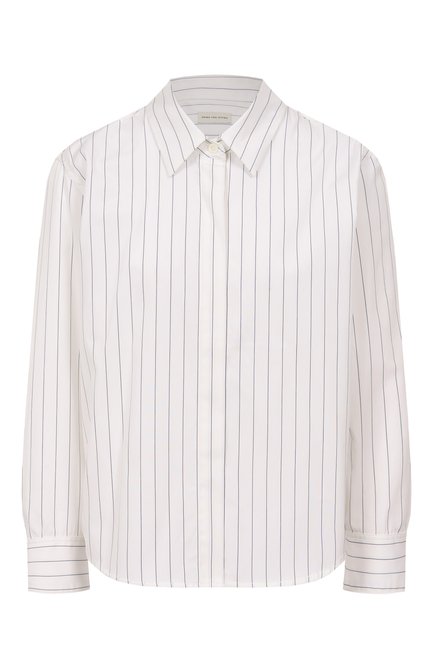 Женская хлопковая рубашка DRIES VAN NOTEN, арт. 252-010701-2021