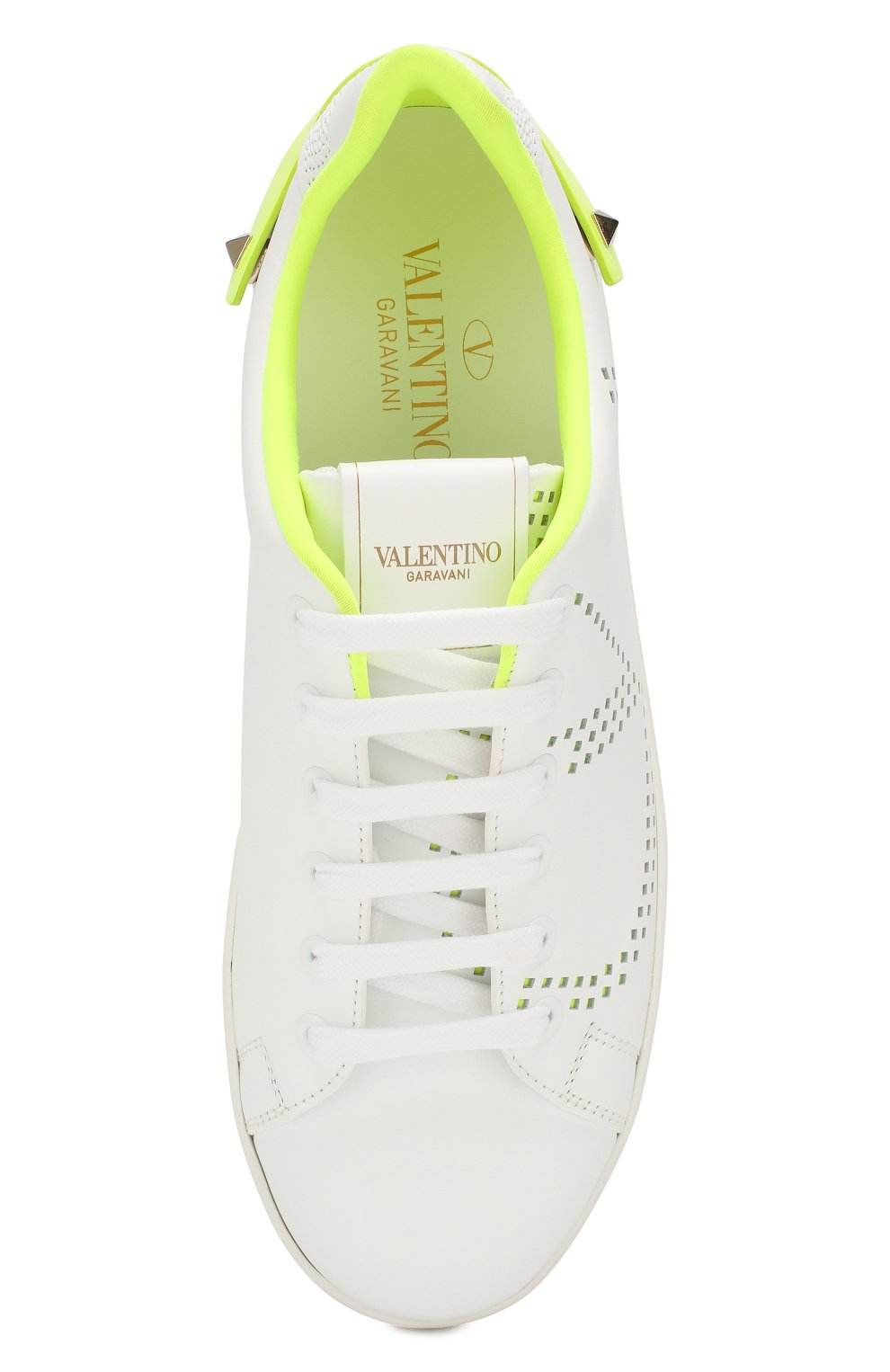 Кожаные кеды backnet VALENTINO, арт. TW2S0M20/MSS, фото 5