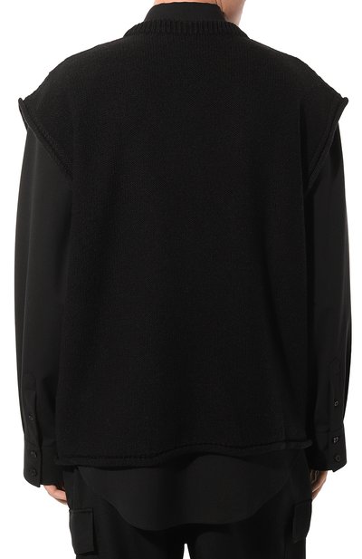 Шерстяной жилет MM6, арт. S52FB0081/S18286, фото 4