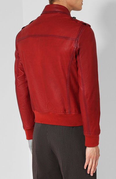 Кожаный бомбер на молнии BOTTEGA VENETA, арт. 511133/VEP00, фото 4