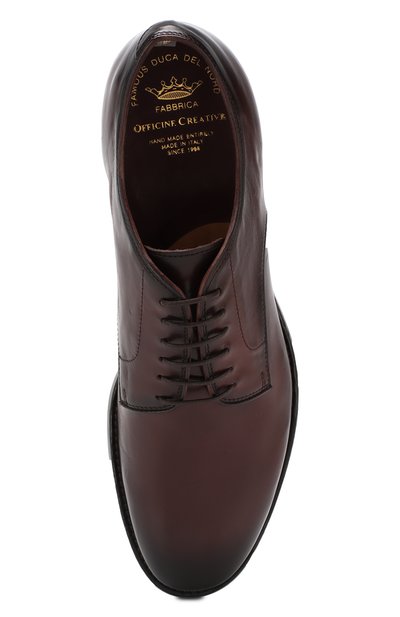 Кожаные дерби OFFICINE CREATIVE, арт. EM0RY/001/AER0 CANY0N, фото 5