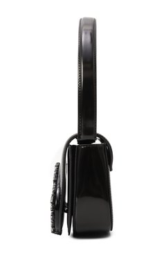 Женская сумка 1dr DIESEL черного цвета, арт. X08396/P8036 | Фото 4 (Материал: Натуральная кожа; Размер: mini; Ремень/цепочка: На ремешке)