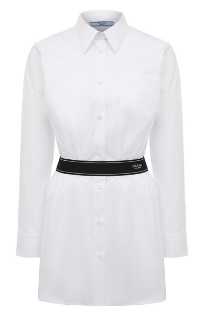 Хлопковая рубашка PRADA, арт. P468F-F62-F0009-221, фото 1