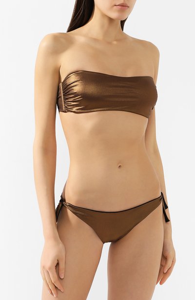 Плавки-бикини FISICO бронзового цвета по цене 13100 руб., арт. P9/F/RS29X0, фото 2 Плавки-бикини FISICO, арт. P9/F/RS29X0, фото 2