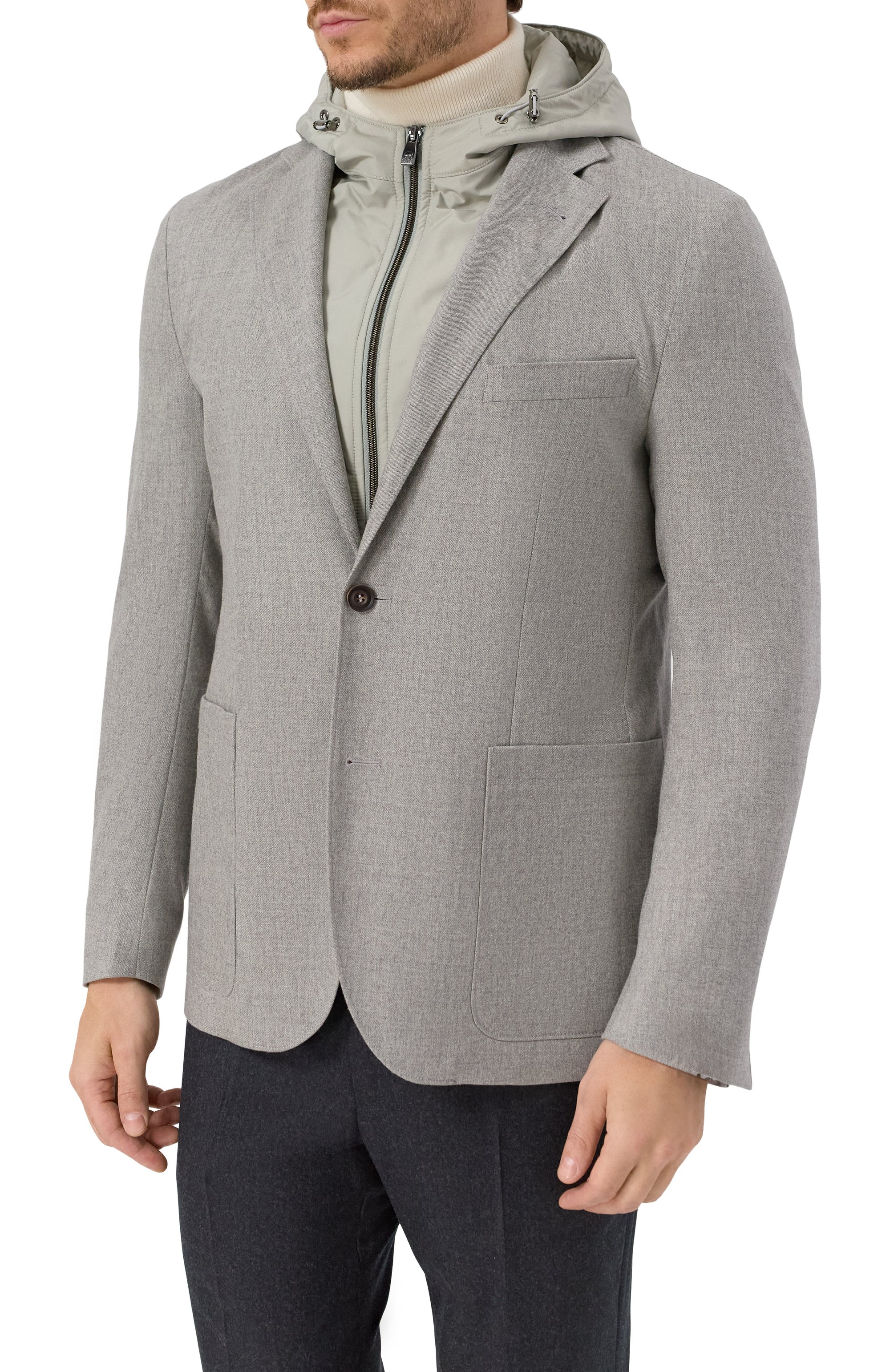 Пиджак из шерсти и кашемира CORNELIANI, арт. 266537-2618535, фото 4