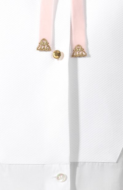 Хлопковая рубашка DOLCE & GABBANA розового цвета по цене 83950 руб., арт. F5M20Z/FU5K9, фото 5 Хлопковая рубашка DOLCE & GABBANA, арт. F5M20Z/FU5K9, фото 5