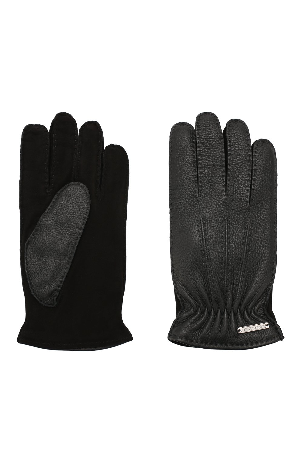 Кожаные перчатки CORNELIANI, арт. 84Q304-9820585/00, фото 2