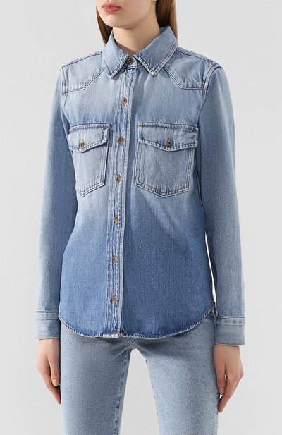 Джинсовая рубашка FRAME DENIM, арт. HDSH207, фото 3