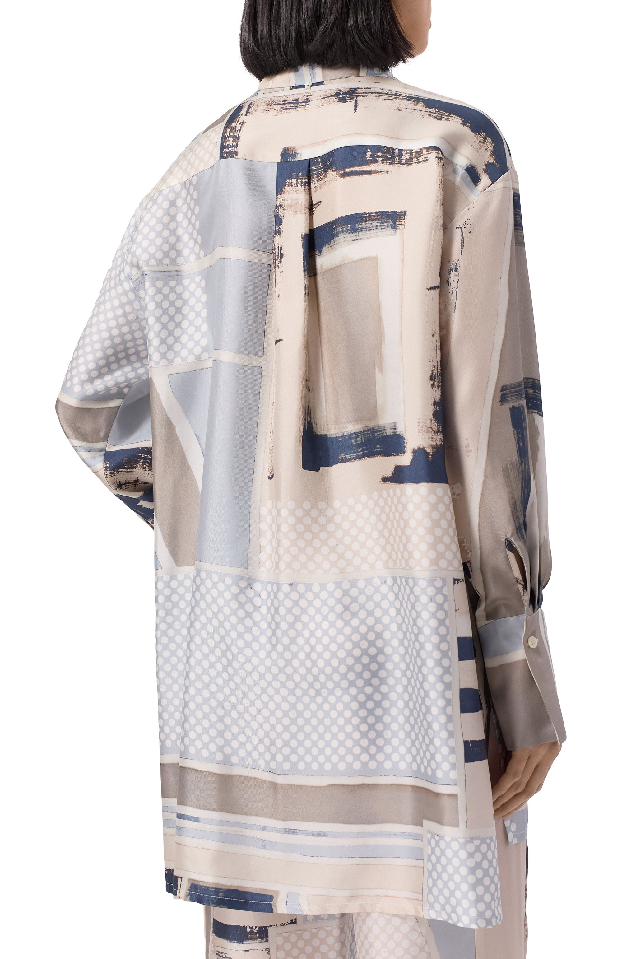 Шелковая рубашка LORENA ANTONIAZZI, арт. E2553CA81A/4916, фото 4