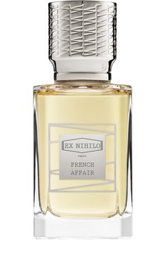 Парфюмерная вода frech affair (50ml) EX NIHILO бесцветного цвета, арт. 3760264091066 | Фото 1 (М�атериал внутренний: Не назначено; Unisex: Unisex; Региональные ограничения белый список (Axapta Mercury): Не проставлено; Нос: Не проставлено; Тип продукта - парфюмерия: Парфюмерная вода; Статус проверки: Проверена категория; Ограничения доставки: flammable)