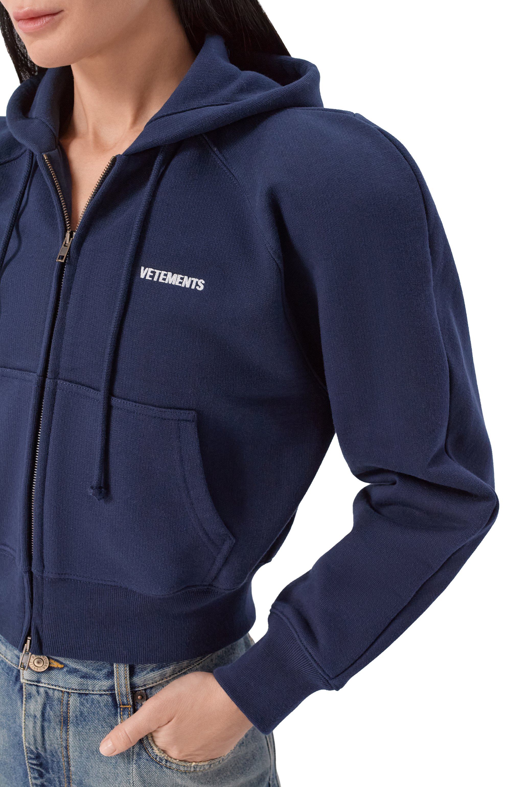 Хлопковая толстовка VETEMENTS, арт. WE76ZU497N/1302 M0LLET0N, фото 5