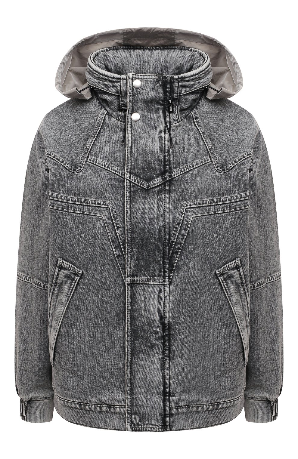 Джинсовая куртка STELLA MCCARTNEY серого цвета по цене 182500 руб., арт. 603623/S0H41, фото 1 Джинсовая куртка STELLA MCCARTNEY, арт. 603623/S0H41, фото 1