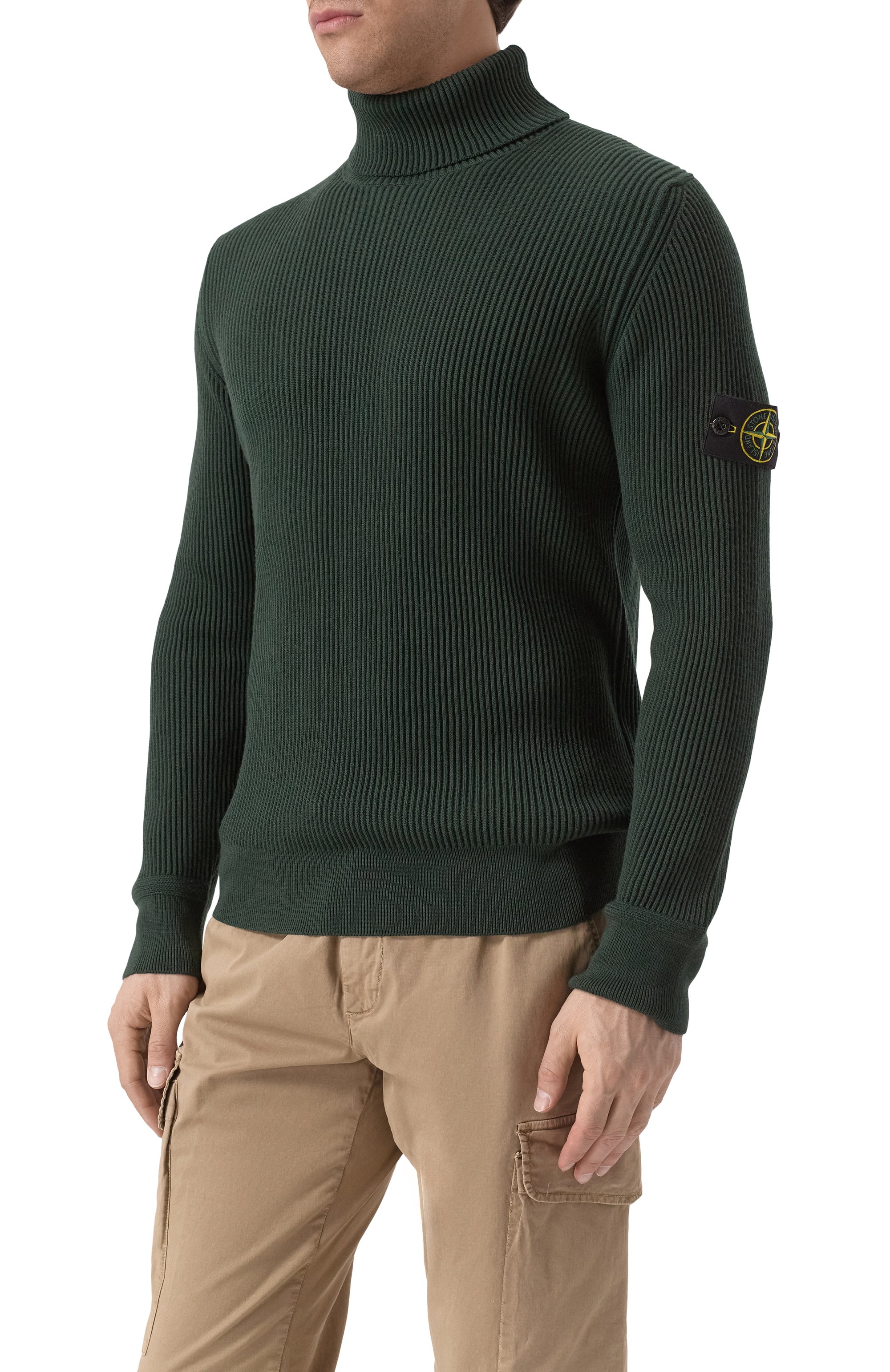 Шерстяная водолазка STONE ISLAND, арт. 8115552C2, фото 3