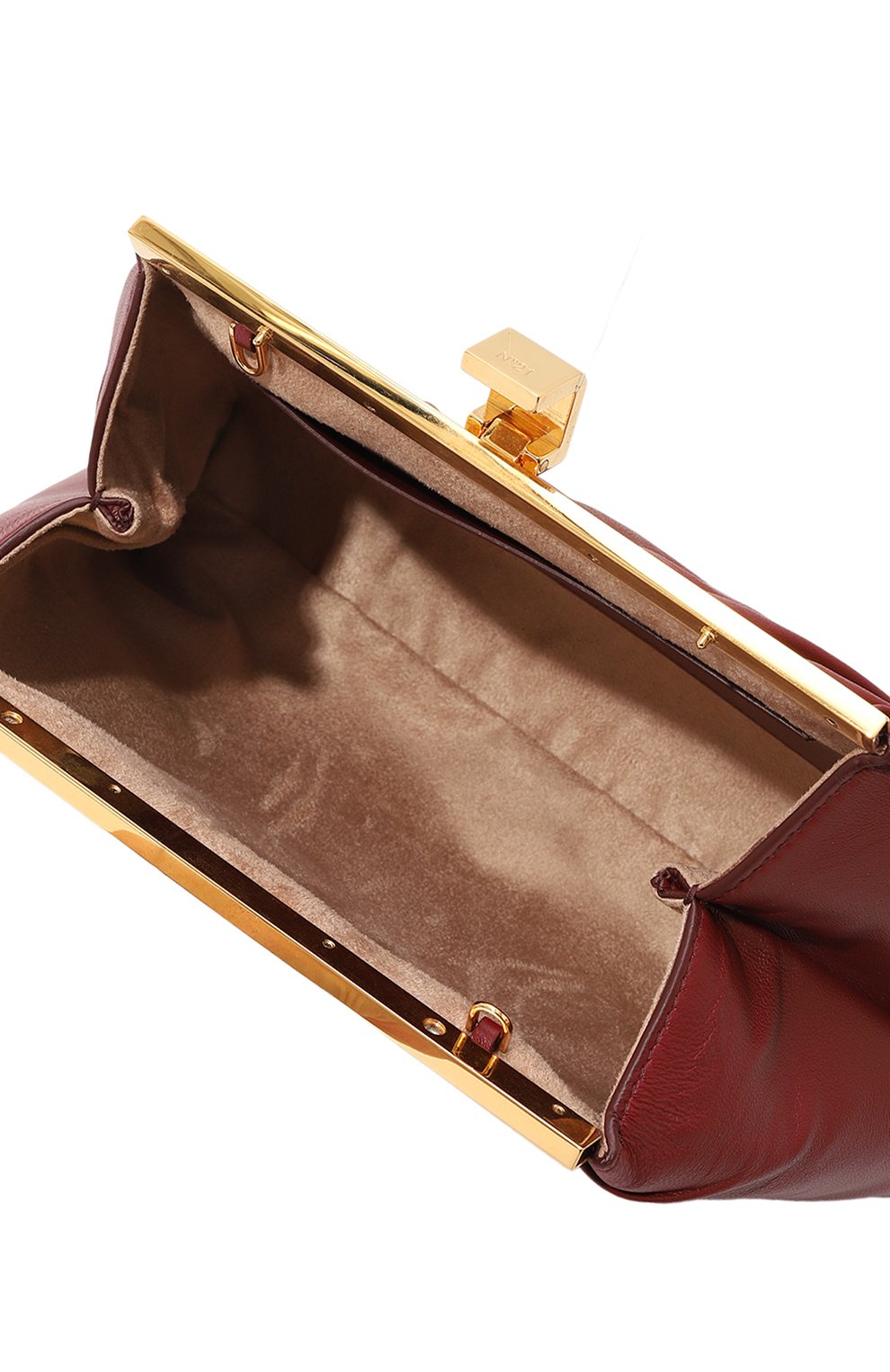 Клатч jeanne N21 бордового цвета по цене 82650 руб., арт. 23IBP0959NP01, фото 5 Клатч jeanne N21, арт. 23IBP0959NP01, фото 5