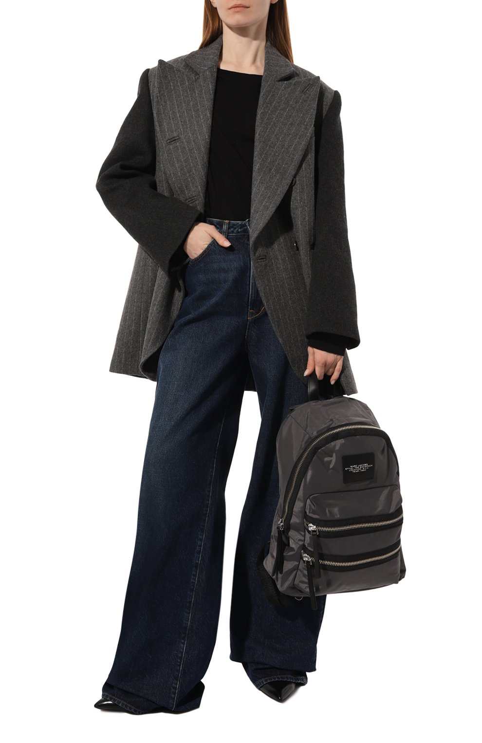 Рюкзак the biker large MARC JACOBS (THE) серого цвета по цене 38900 руб., арт. 2F3HBP028H02, фото 7 Рюкзак the biker large MARC JACOBS (THE), арт. 2F3HBP028H02, фото 7