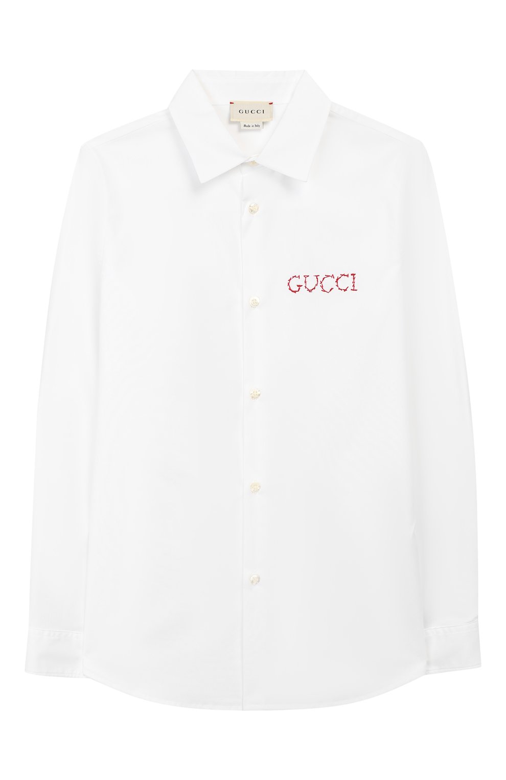 Хлопковая рубашка GUCCI, арт. 546821/XWAAQ, фото 1