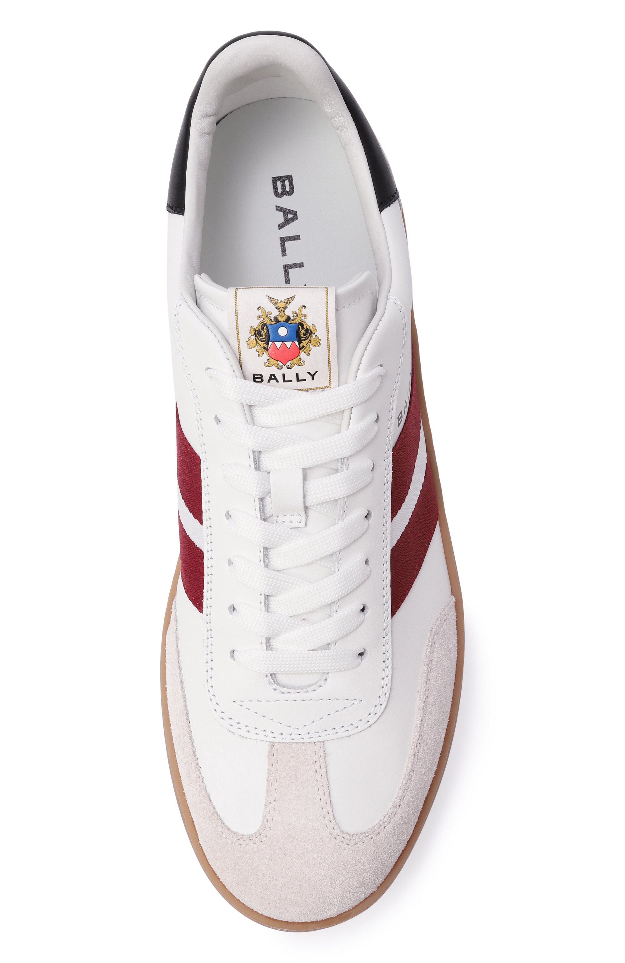 Кожаные кеды retro crest BALLY, арт. MSK0F7/VT012, фото 6