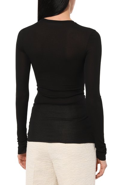 Шелковый лонгслив JIL SANDER, арт. J03NH0022/J20152, фото 4