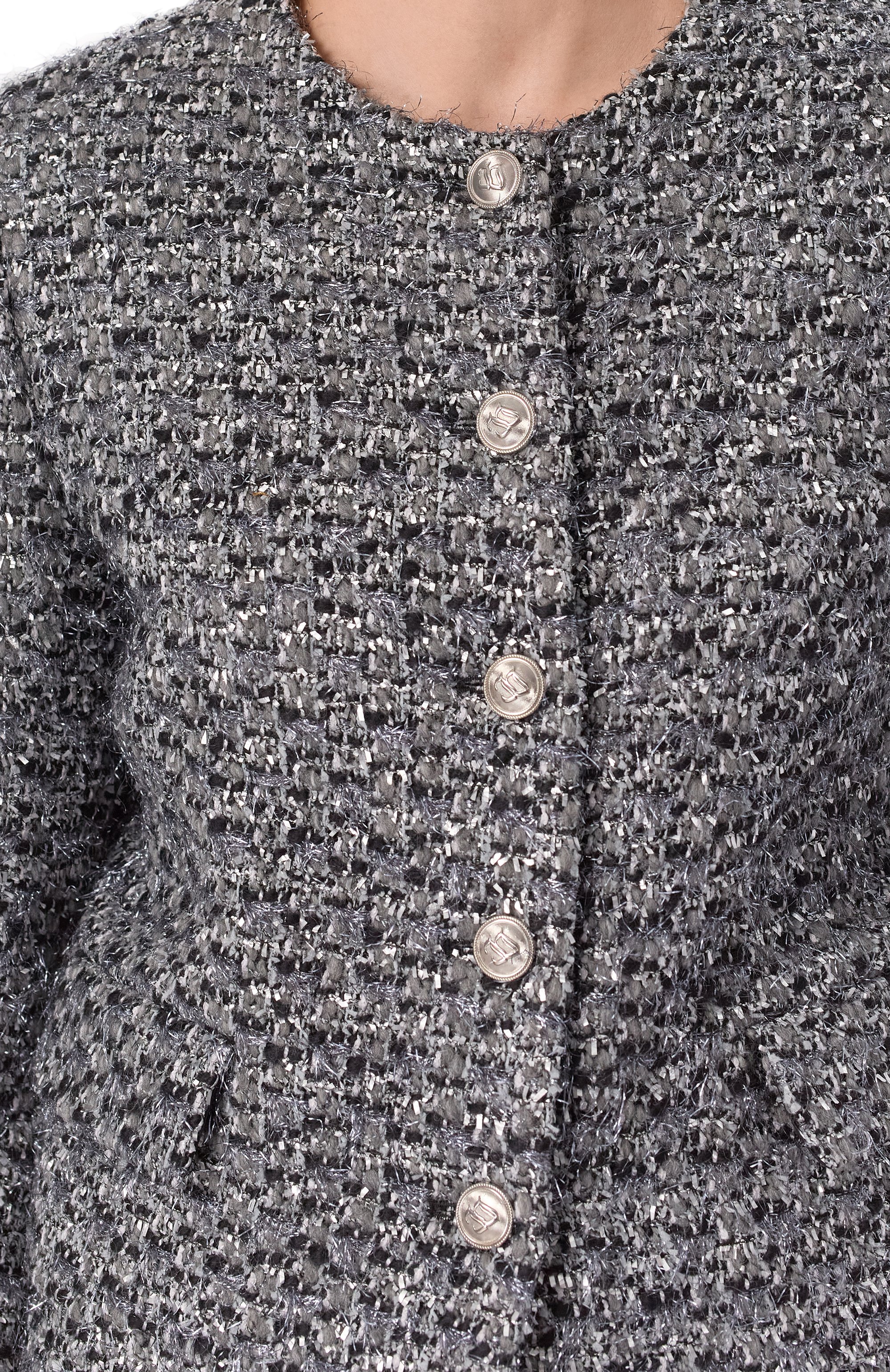 Твидовый жакет JUUN.J, арт. JW4X11W52, фото 5