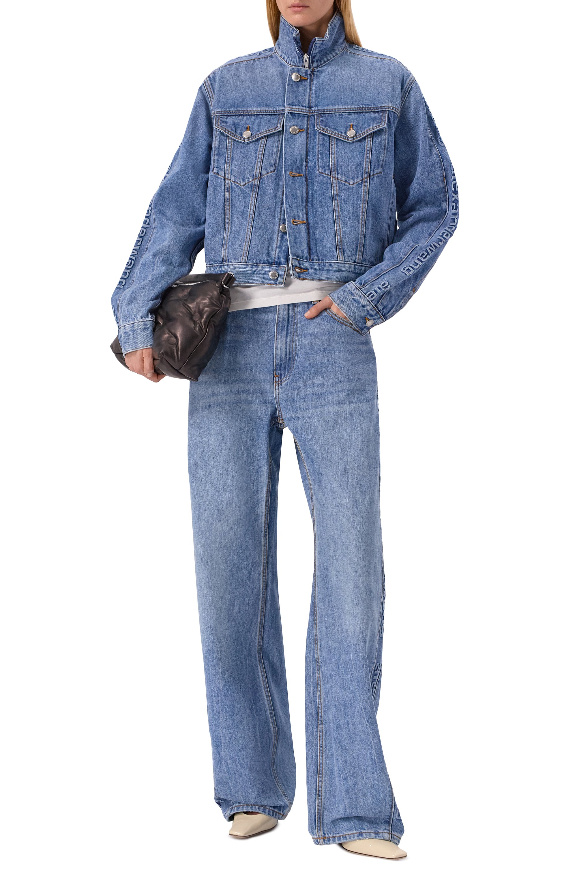 Джинсовая куртка ALEXANDER WANG, арт. 4DC1262952, фото 2