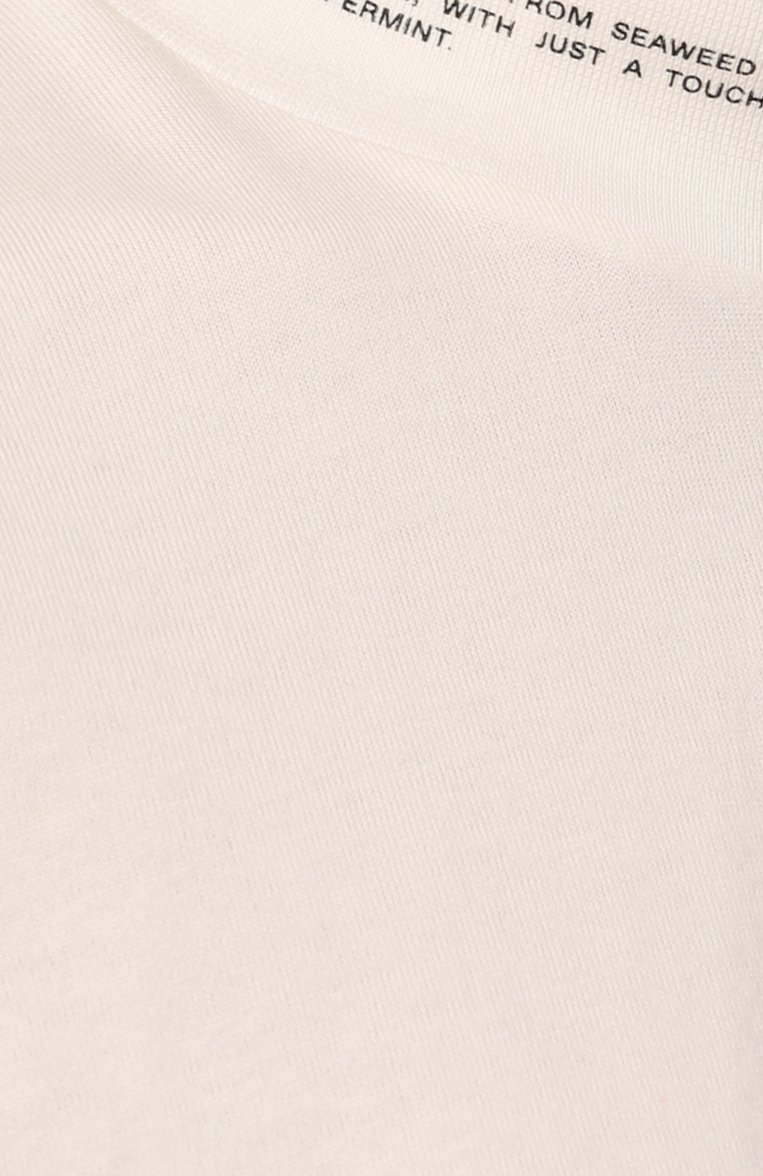 Хлопковый лонгслив PANGAIA, арт. SEAWEED FIBER HIGH NECK LONG SLEEVE T, фото 5