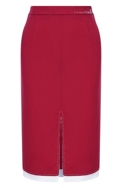 Женская шерстяная юбка MARNI, арт. G0MA0810QS/UTW839